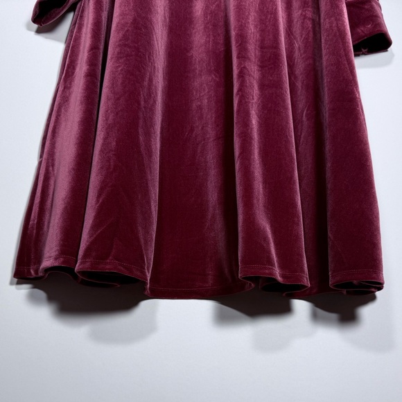NWT Talbots Women’s Billow Sleeve Soft Velour Fit & Flare A-Line Dress Size 18 - Picture 11 of 14